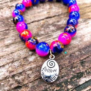 Follow your heart bracelet